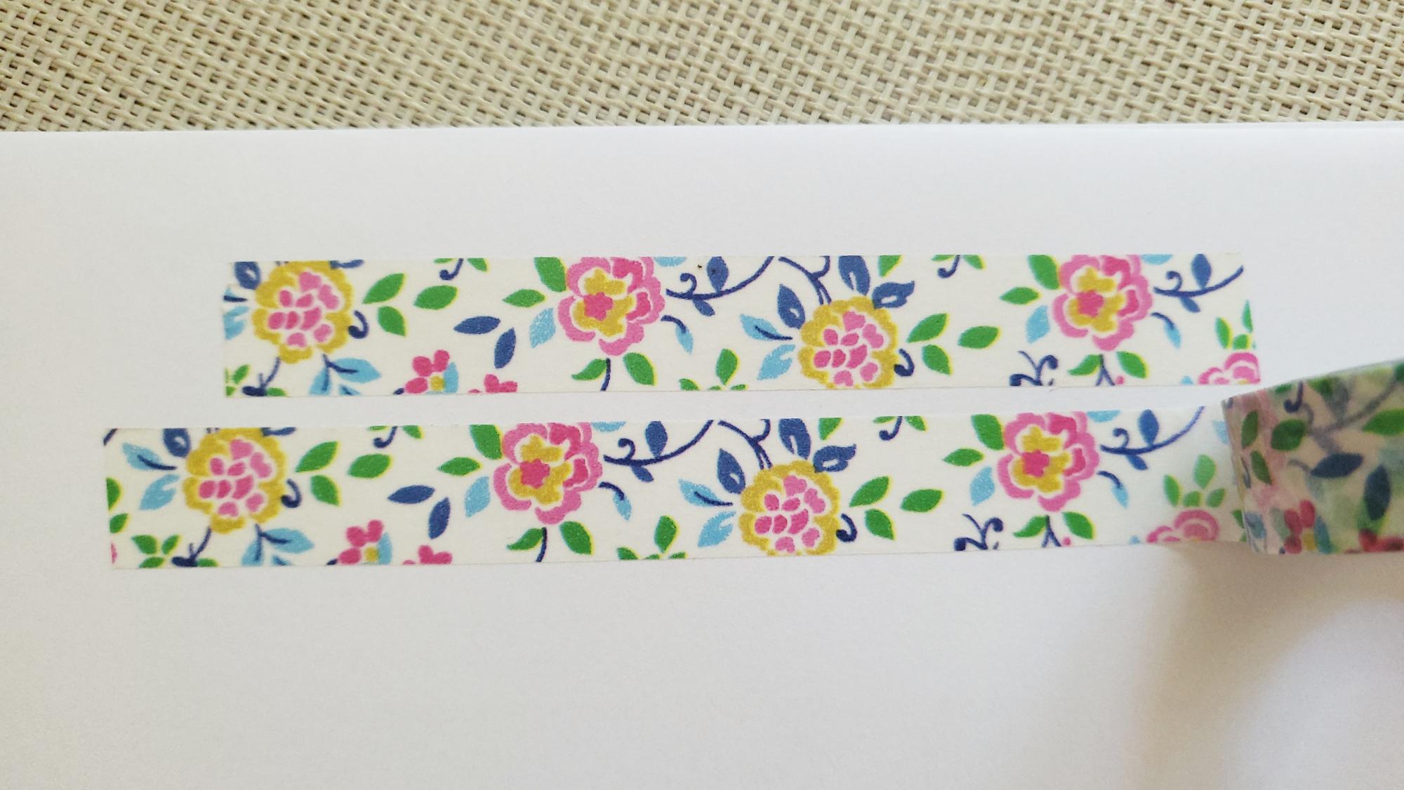 Washi Tape Flowers